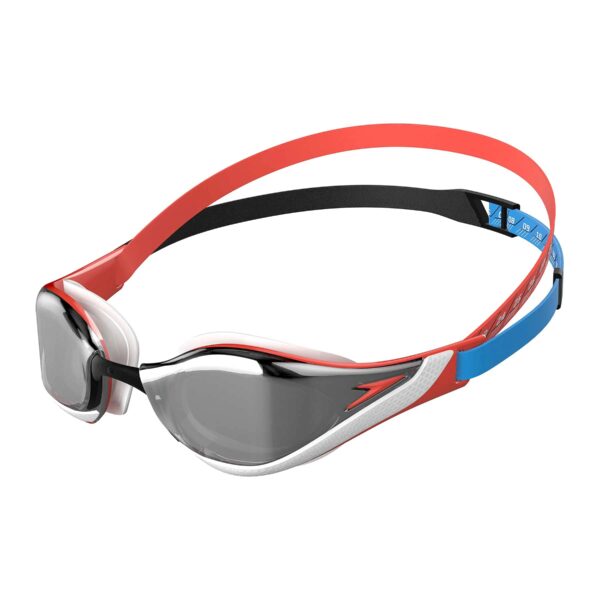 Speedo Swim Goggles | Fastskin LZR Pure Focus | Swim Gear - RED | Racing Swim Goggles