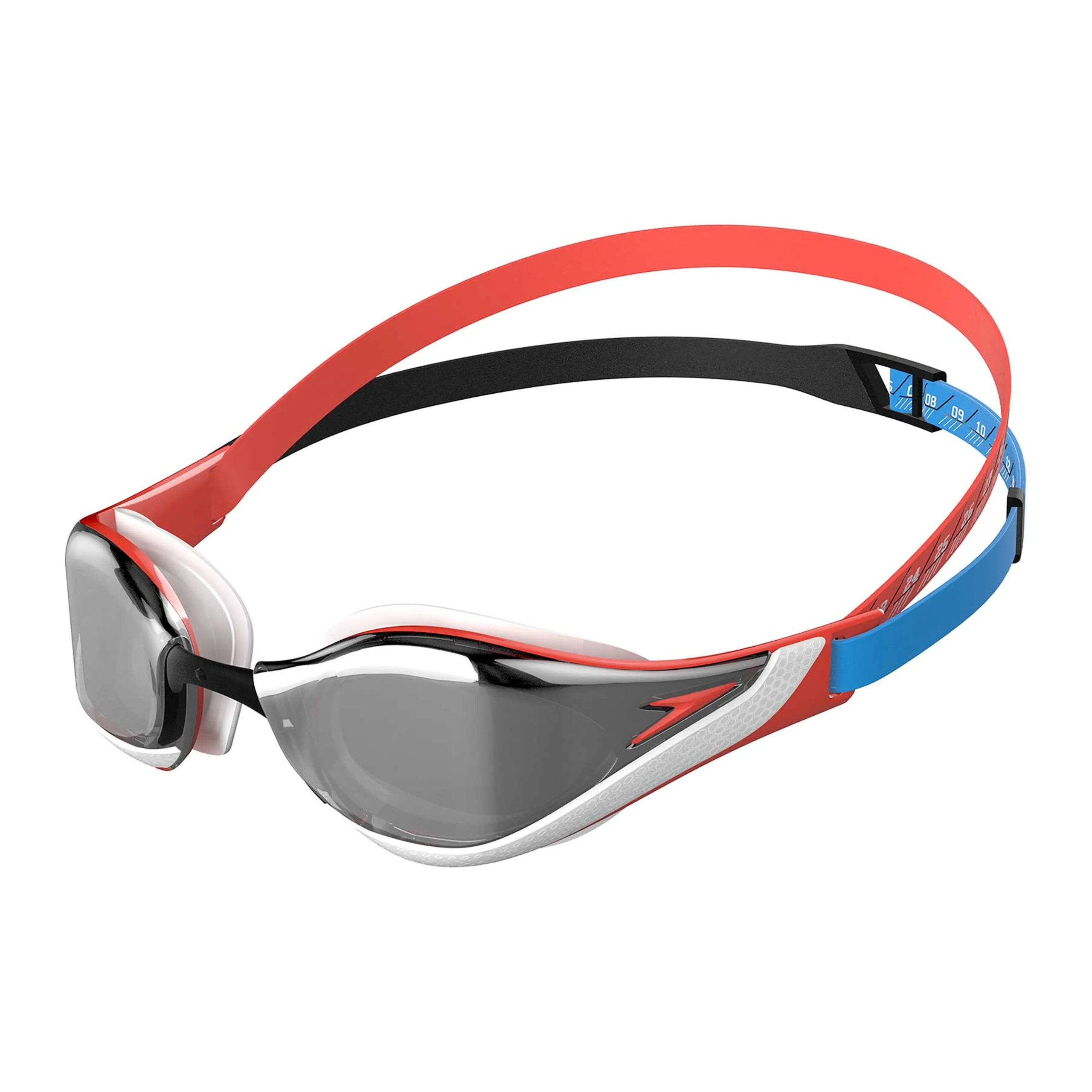 Speedo Swim Goggles | Fastskin LZR Pure Focus | Swim Gear - RED | Racing Swim Goggles