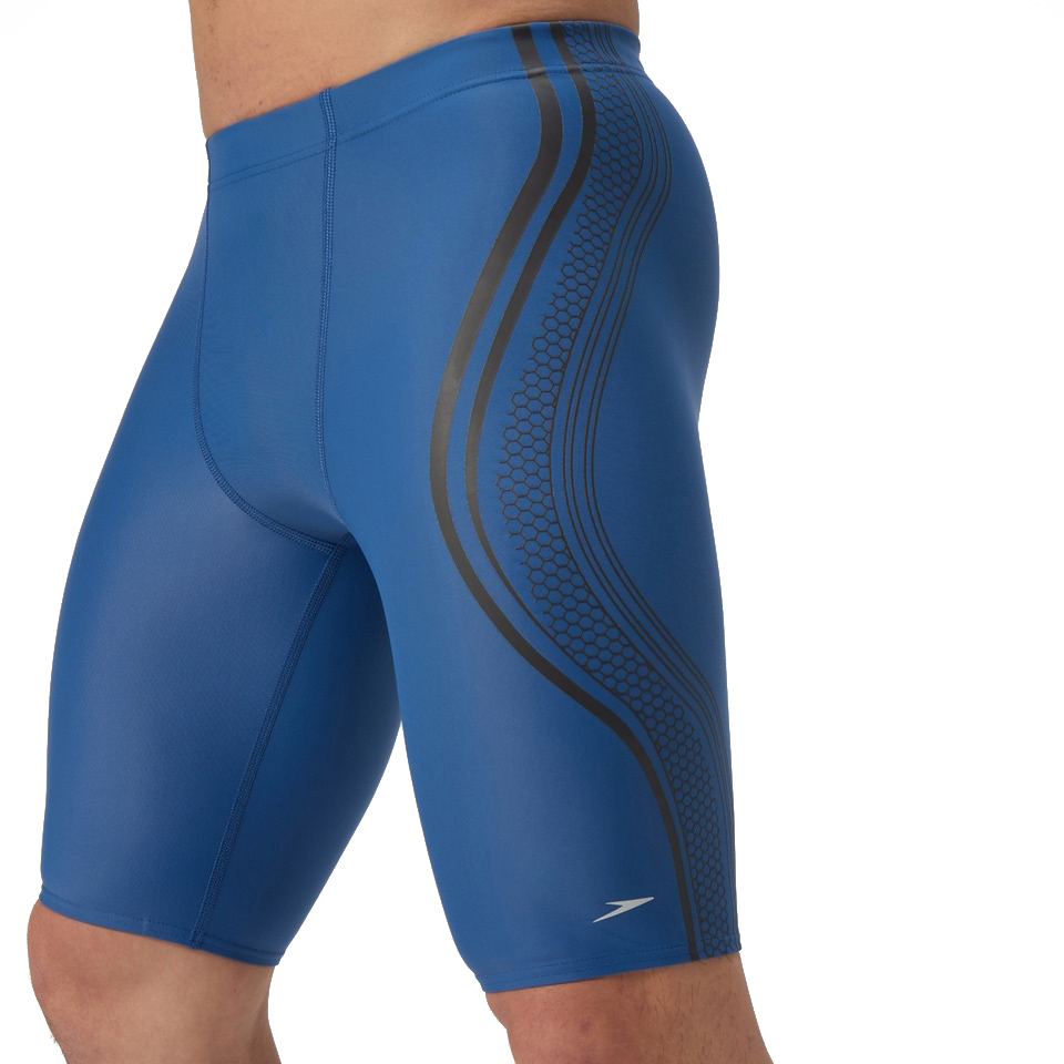Speedo Printed Vanquisher Movement Jammer | BLUE 800530417-966 - Speedo Training Swimwear | MEN Jammers - Image 5